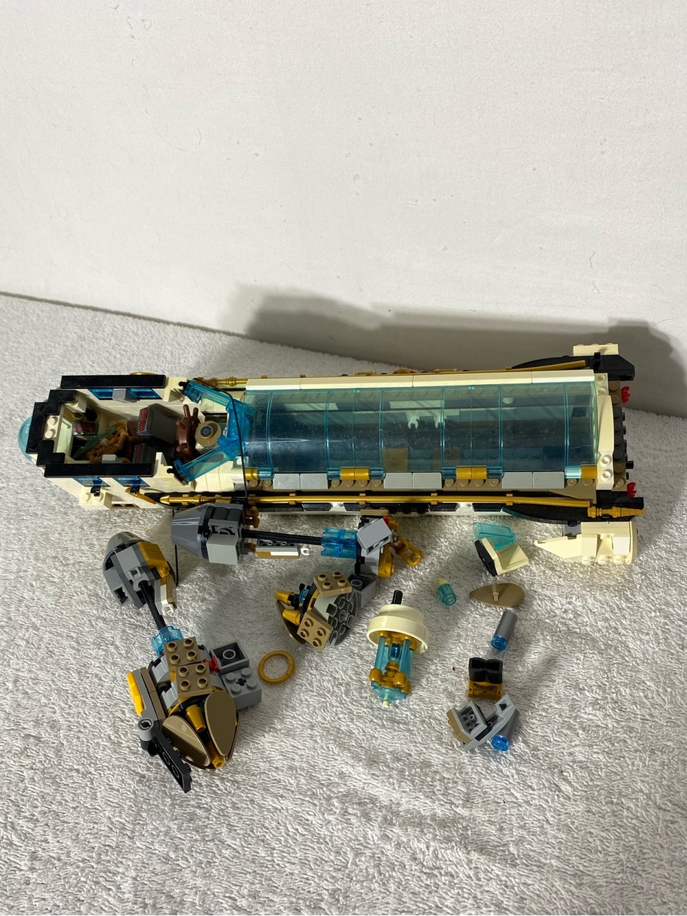 LEGO Ninjago 71756 Hydro Bounty - 570g Parts Lot - Incomplete / For Parts